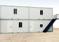 매력적인 꾸준한 이동할 수 있는 콘테이너 집 훈장을 가진 빨간 바닥 패널 PVC 창 협력 업체