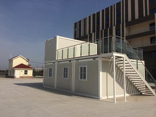 전공 평면 포장 컨테이너 하우스 바위 류 단열 샌드위치 패널 주택