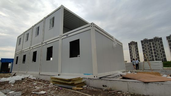 박스스페이스 전공건설주택 빠른 건설 평면 컨테이너 사무실 기숙사 건설 현장 전공주택