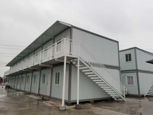 휴대가 가능한 휴대가 가능한 컨테이너 하우스 작업자 기숙사용 사전 제조 된 저장실
