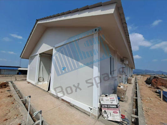Prefab 컨테이너 하우스 모듈 2 층 주택 20 Ft 컨테이너 하우스 두바이 건설 현장