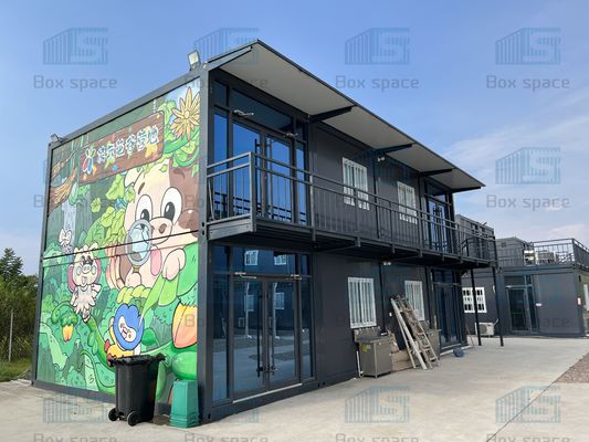 모바일 프리팩 모듈 컨테이너 주택 CE와 분리 가능한 작은 주택