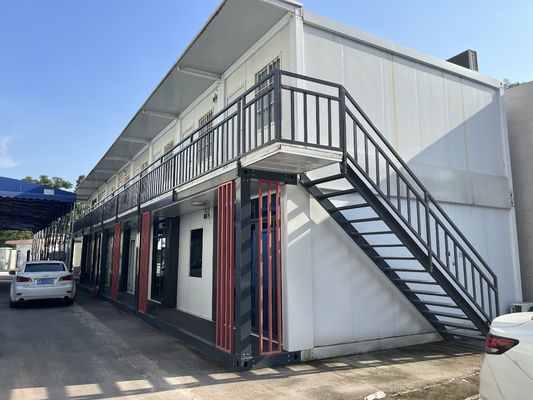 근로자 주거용 6*3m의 이동식 전공형 모듈식 철 컨테이너 주택