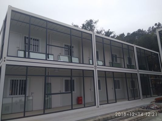 상자 공간 광물 캠프 컨테이너 기숙사 고급 프리팩트 작은 20 40 FT 모듈 컨테이너 홈 휴대용 사이트 사무실