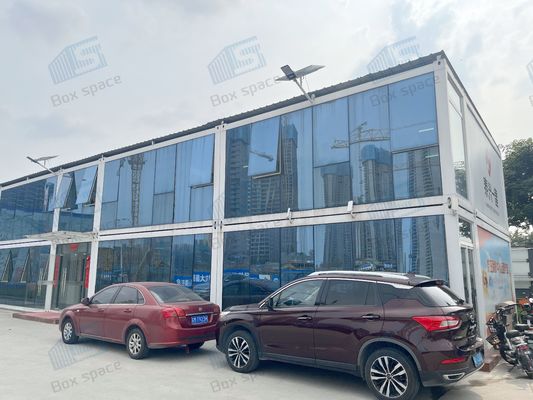 건설 현장 사무실 모듈형 20ft 컨테이너 하우스 사전 제조 컨테이너 사무실 사전 건설 컨테이너 기숙사