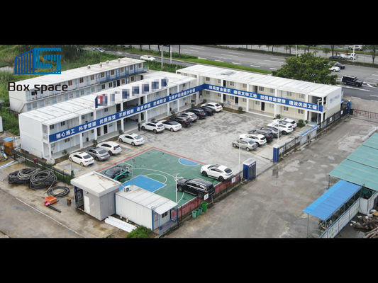 현대 평면 컨테이너 하우스 생활 준비 작업용 건물 기숙사 맞춤형 준비 된 집