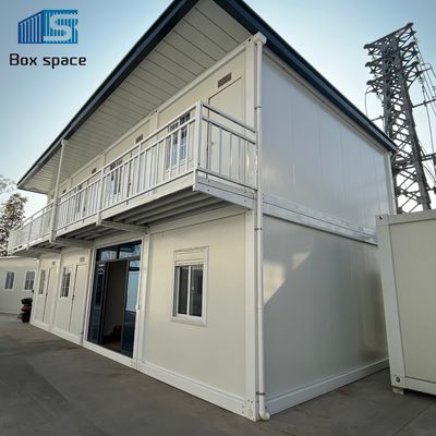 에너지 효율적인 모듈형 주택 적응 가능한 주택 단위 현대적인 지속 가능한 주택 건설 현장 작업자 기숙사 및 현장 사무실