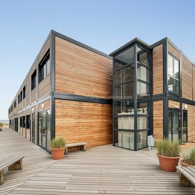 콕스페이스 커스텀 컨테이너 하우스 독일 중국 모듈식 하우스 프리팩 오피스 프리팩 모듈식 오피스 빌딩